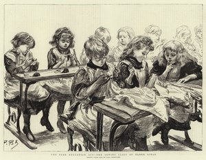 De Wet op Vrij Onderwijs, de naaiklas van oudere meisjes